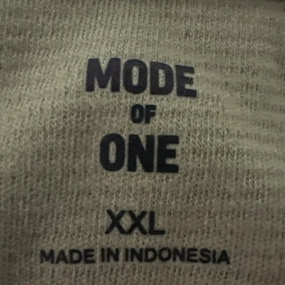 NWT Mode Of One 2XL Green Ottoman Heavy Short Sleeve Pullover Shirt - Picture 3 of 4